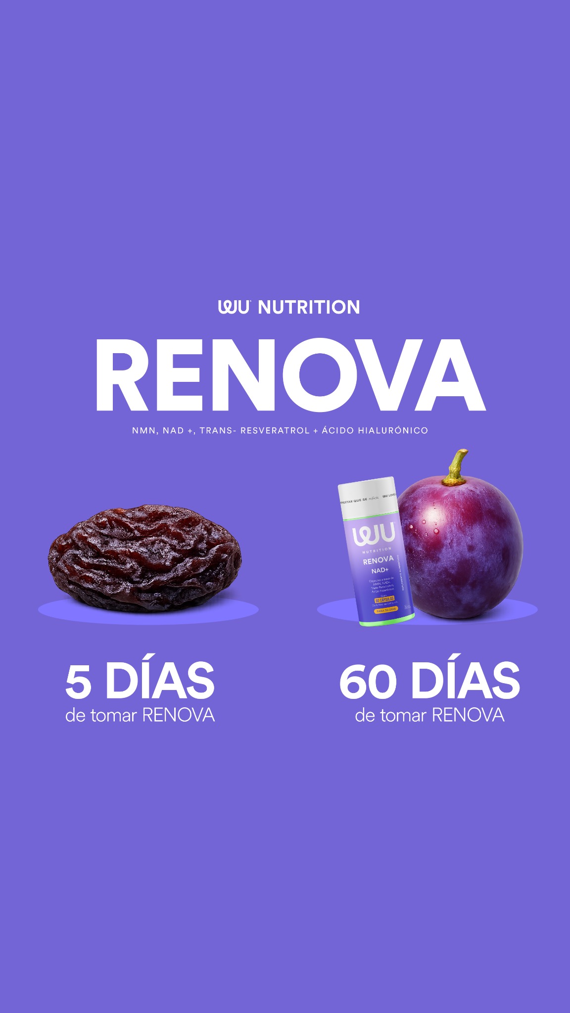 WU Nutrition Facebook ad