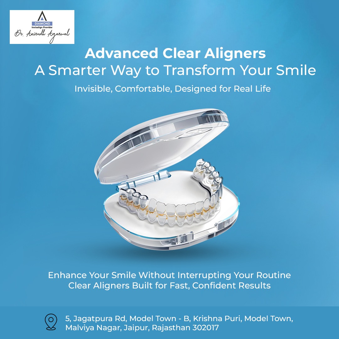 Only Braces by Dr. Anirudh Agarwal Facebook ad: Transform Your Smile in Jaipur