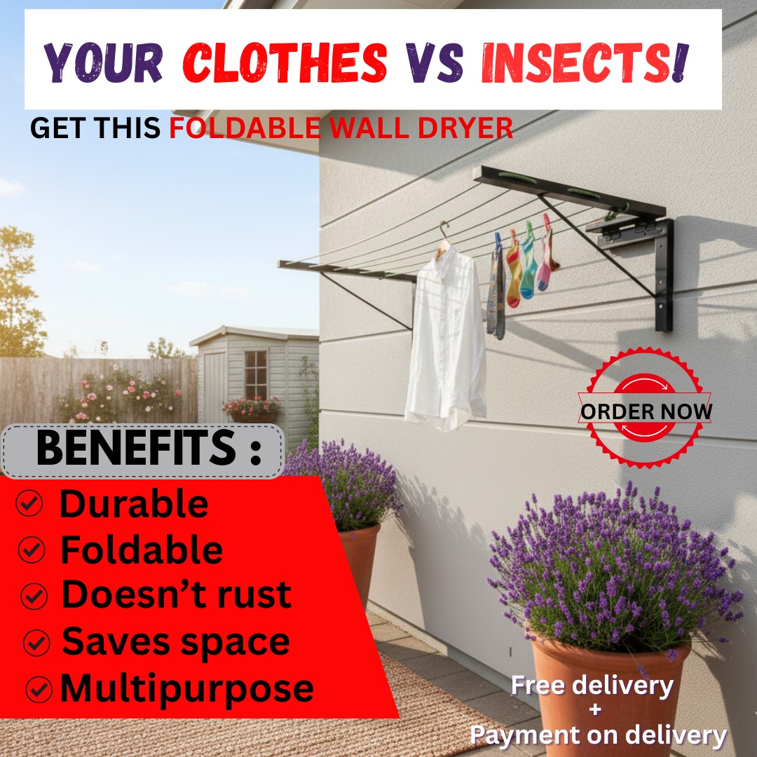 Dvon's Wares Facebook ad: Dry Clothes in a Snap