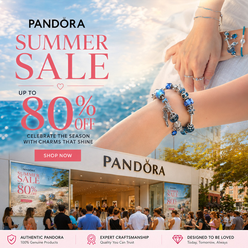 Pandσra Online Shop Facebook ad from May 7, 2026