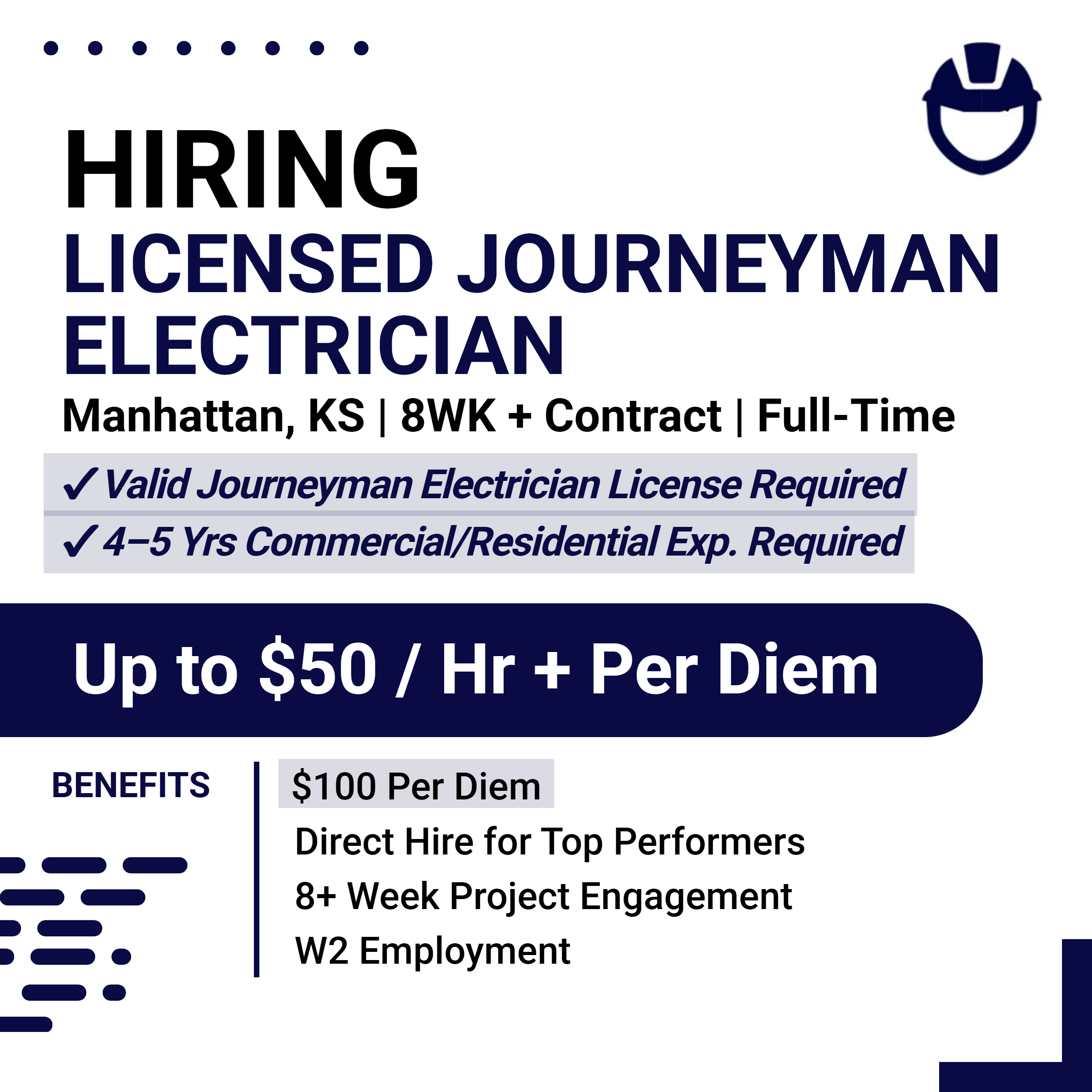 Hireline Construction Jobs Facebook ad