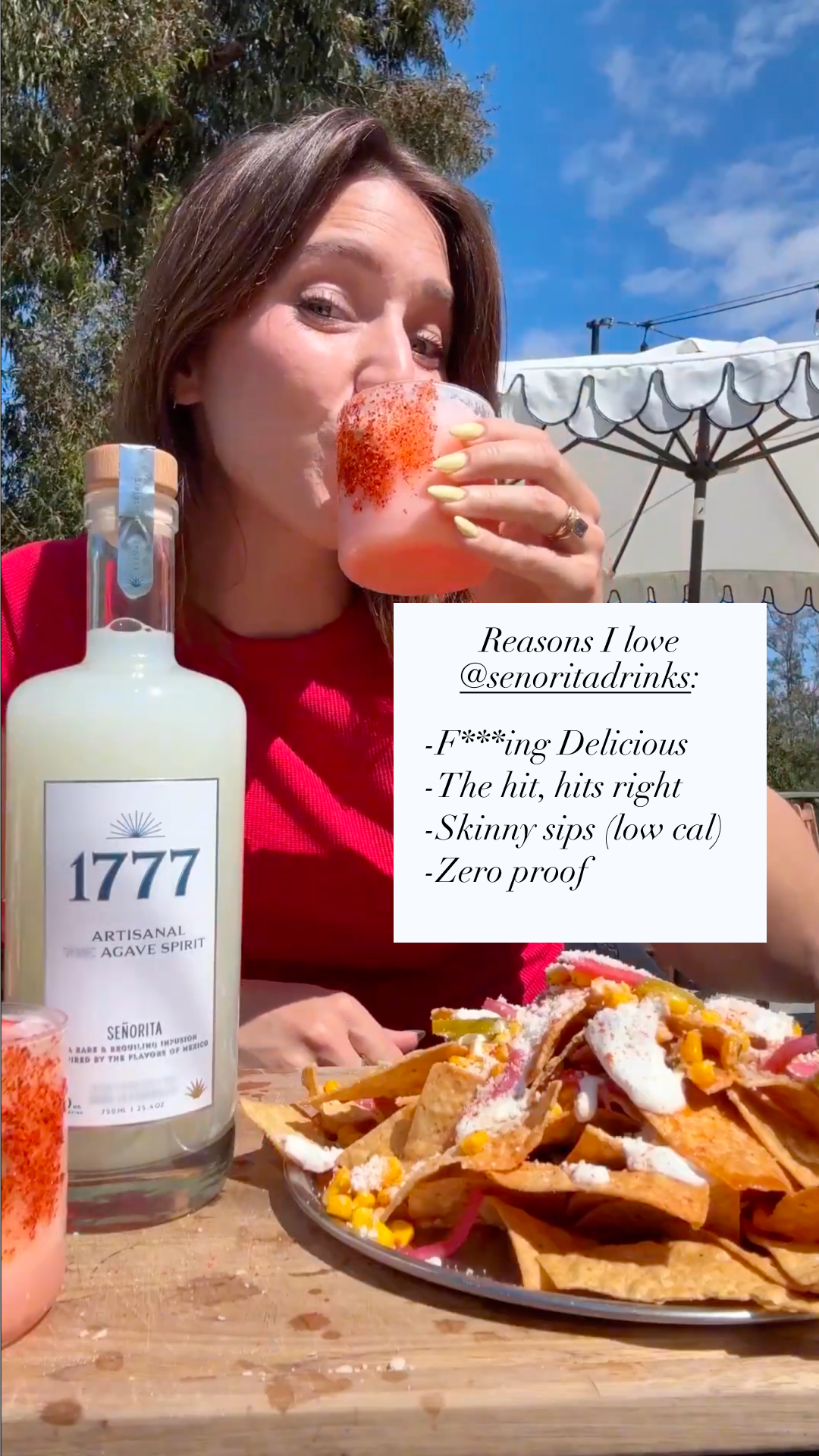 Señorita Drinks Facebook ad