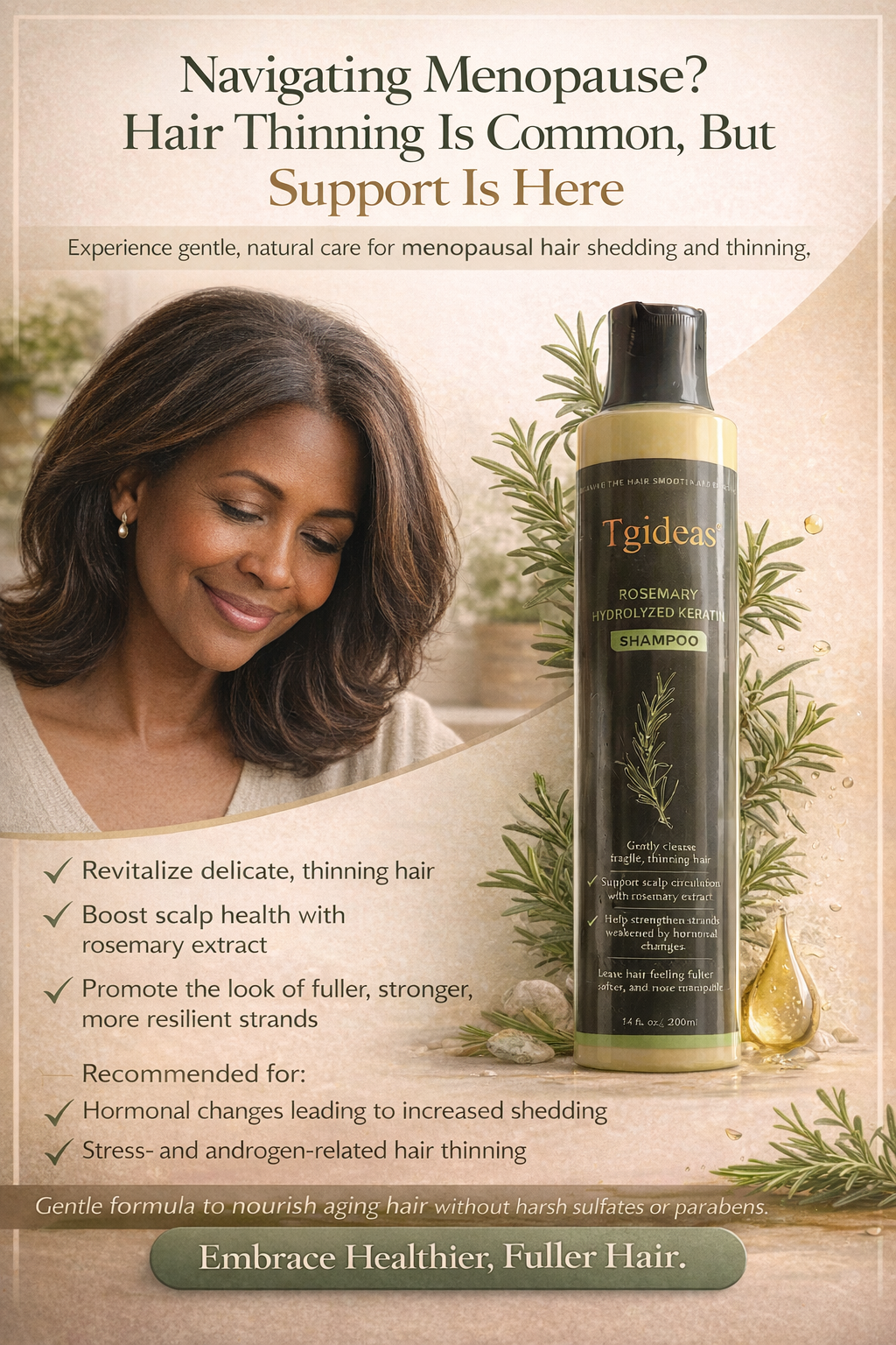 Radiant Root Hair Facebook ad