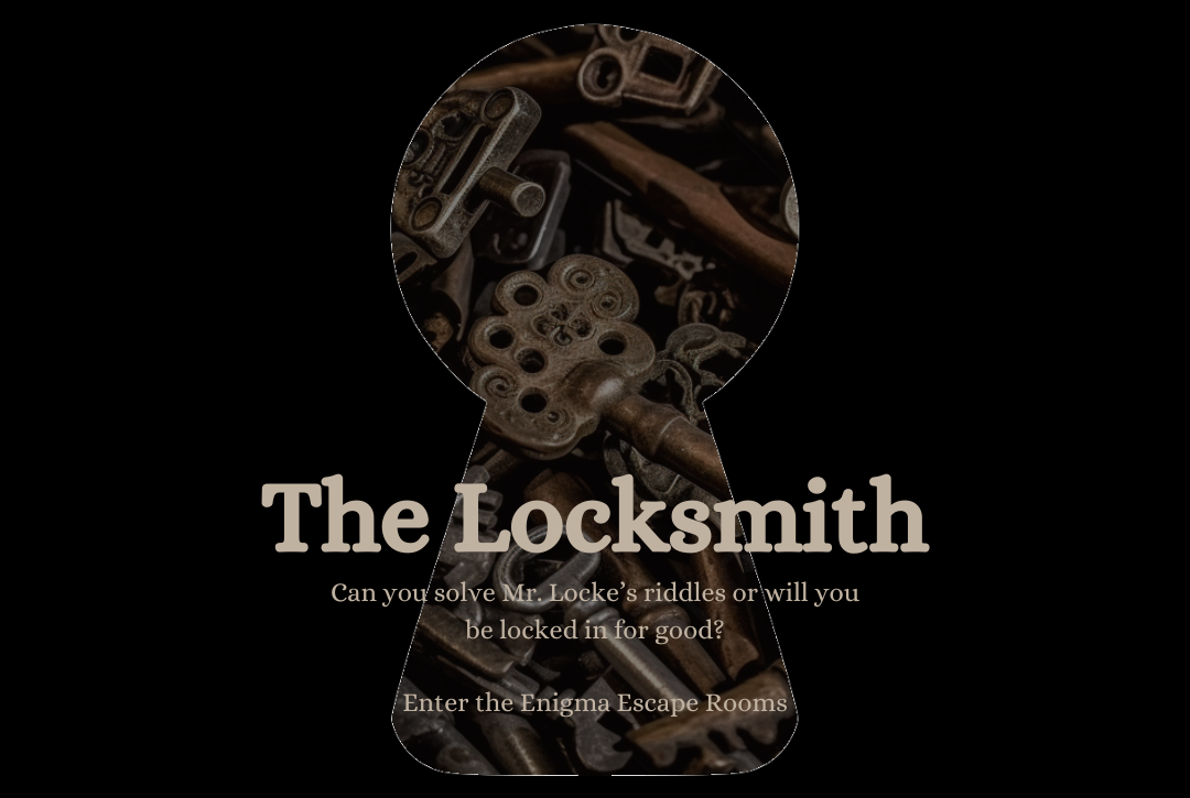 Enter The Enigma: Escape Rooms Facebook ad: Play The Locksmith at Enter the Enigma Escape Rooms in…