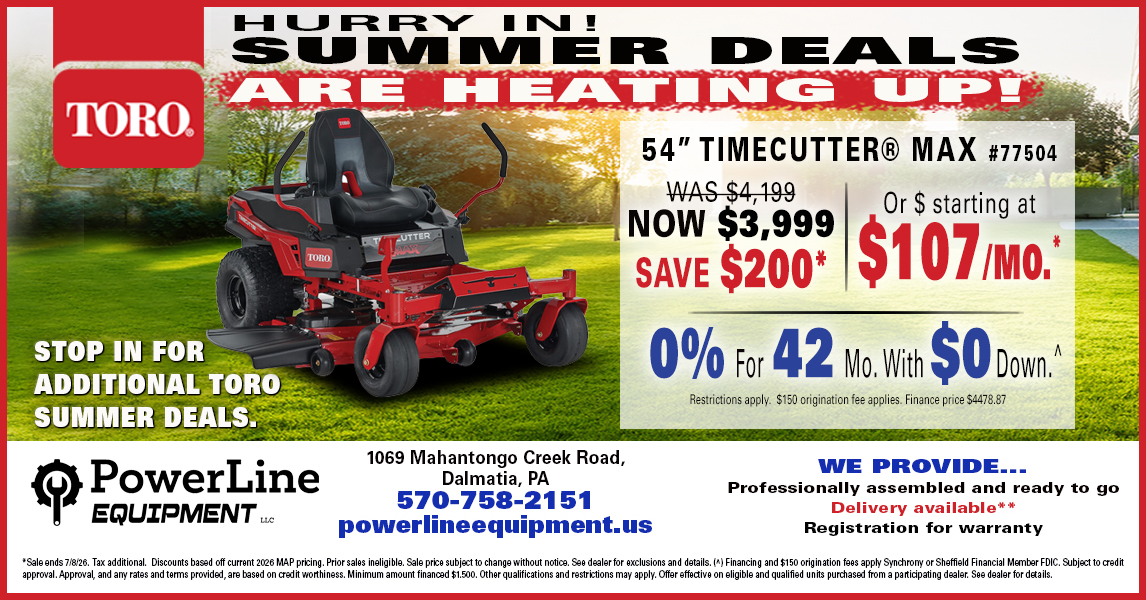 Powerline Equipment Facebook ad from Jun 15, 2026