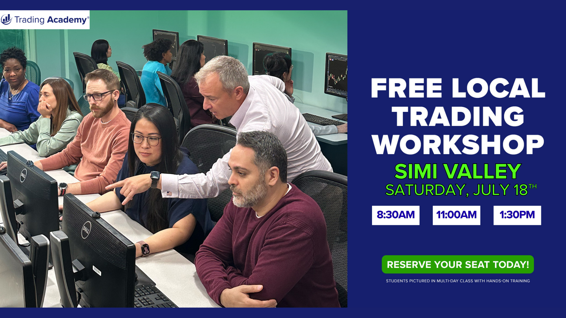 Trading Academy Facebook ad