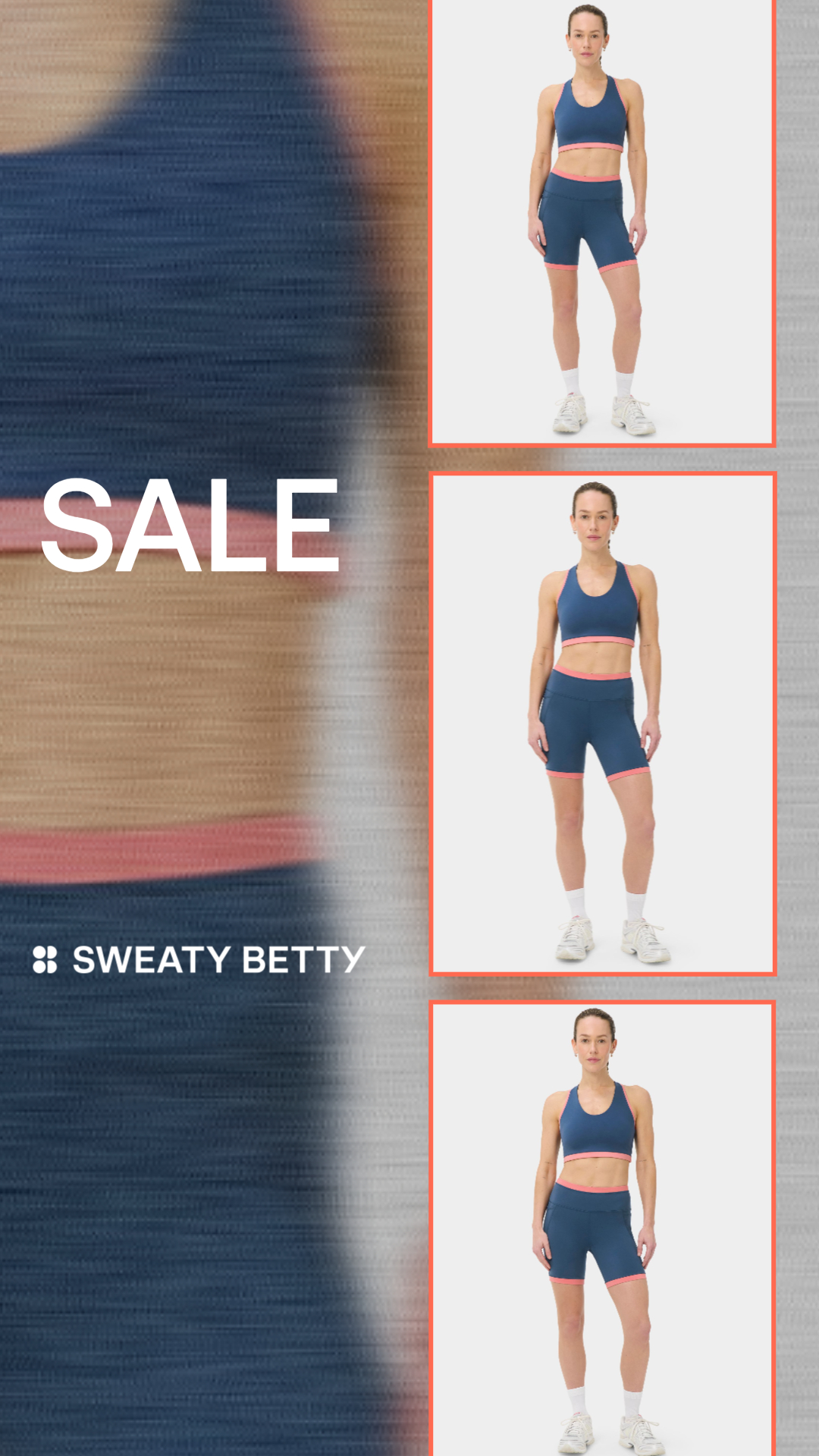 Sweaty Betty Facebook ad