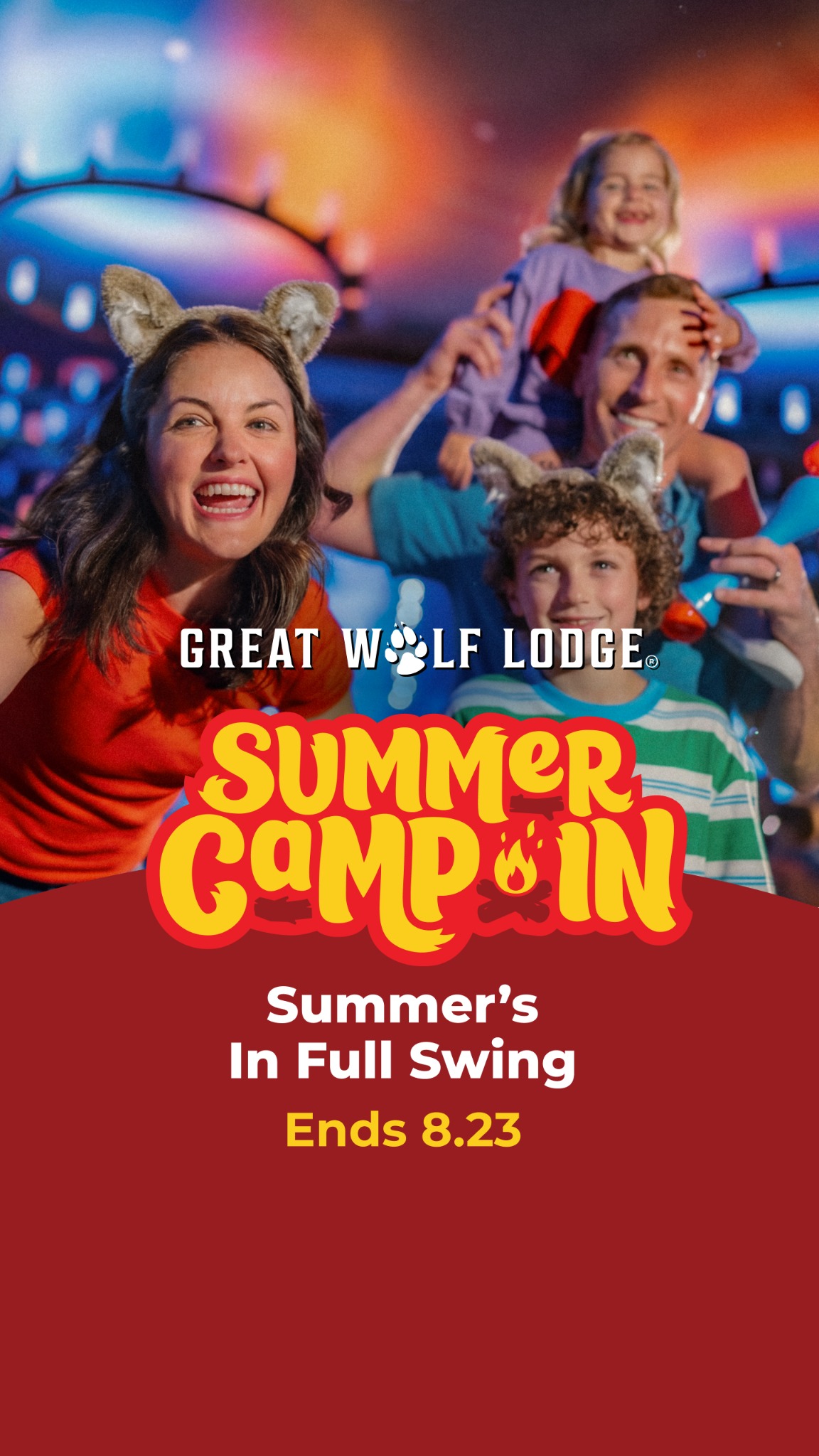 Great Wolf Lodge Facebook ad from Jun 29, 2026