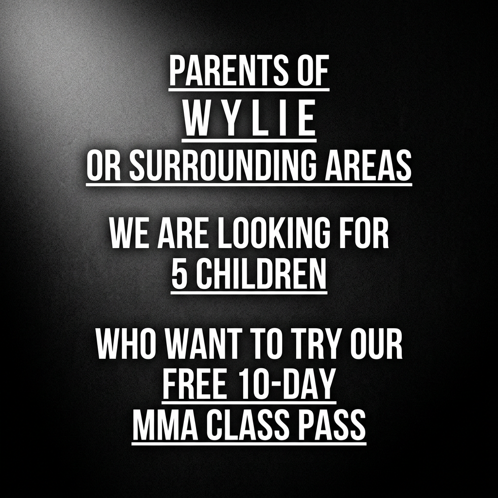Wolfpack MMA - Wylie Facebook ad