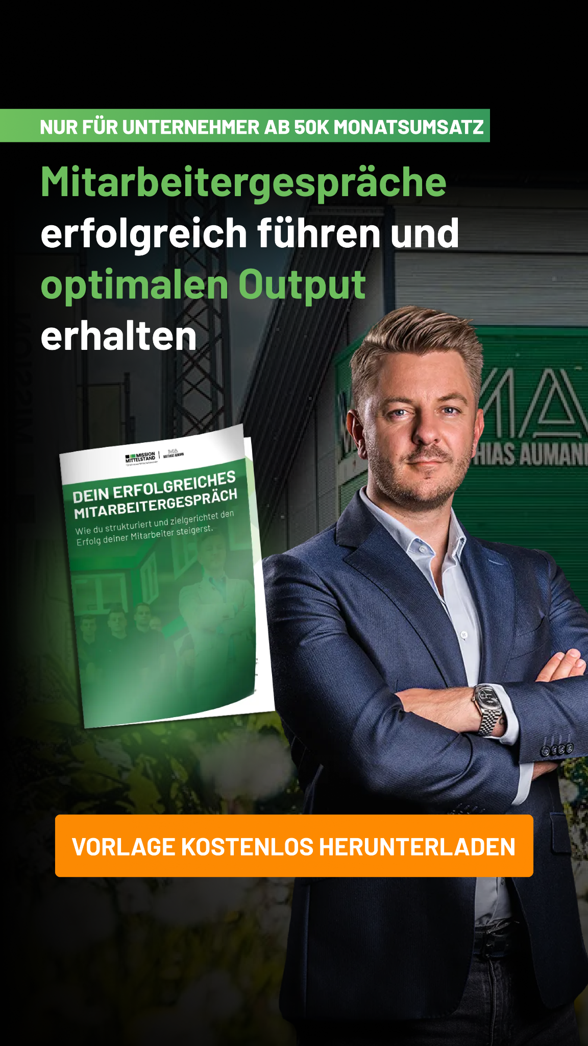 Matthias Aumann Facebook ad