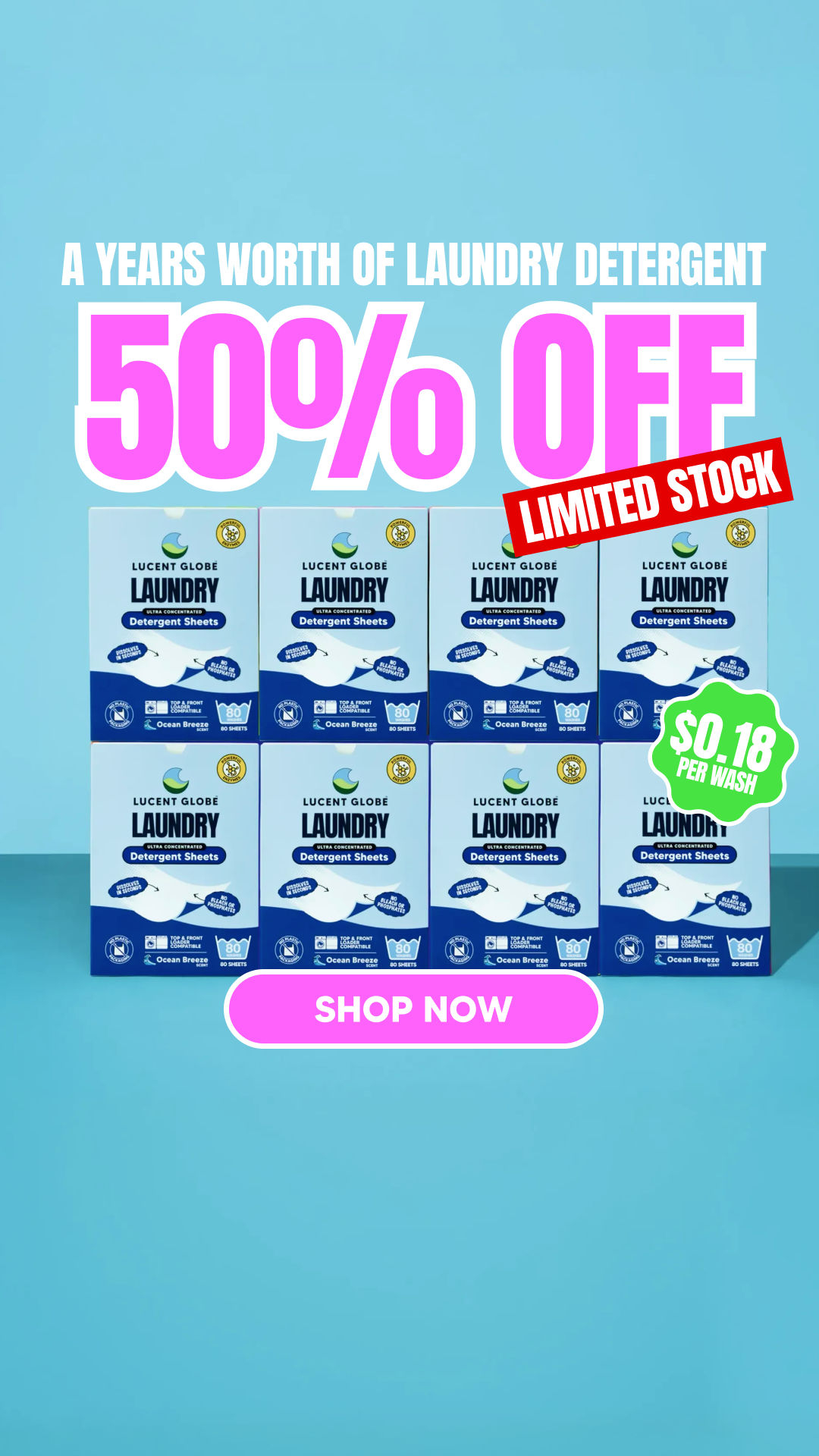 Lucent Globe Facebook ad
