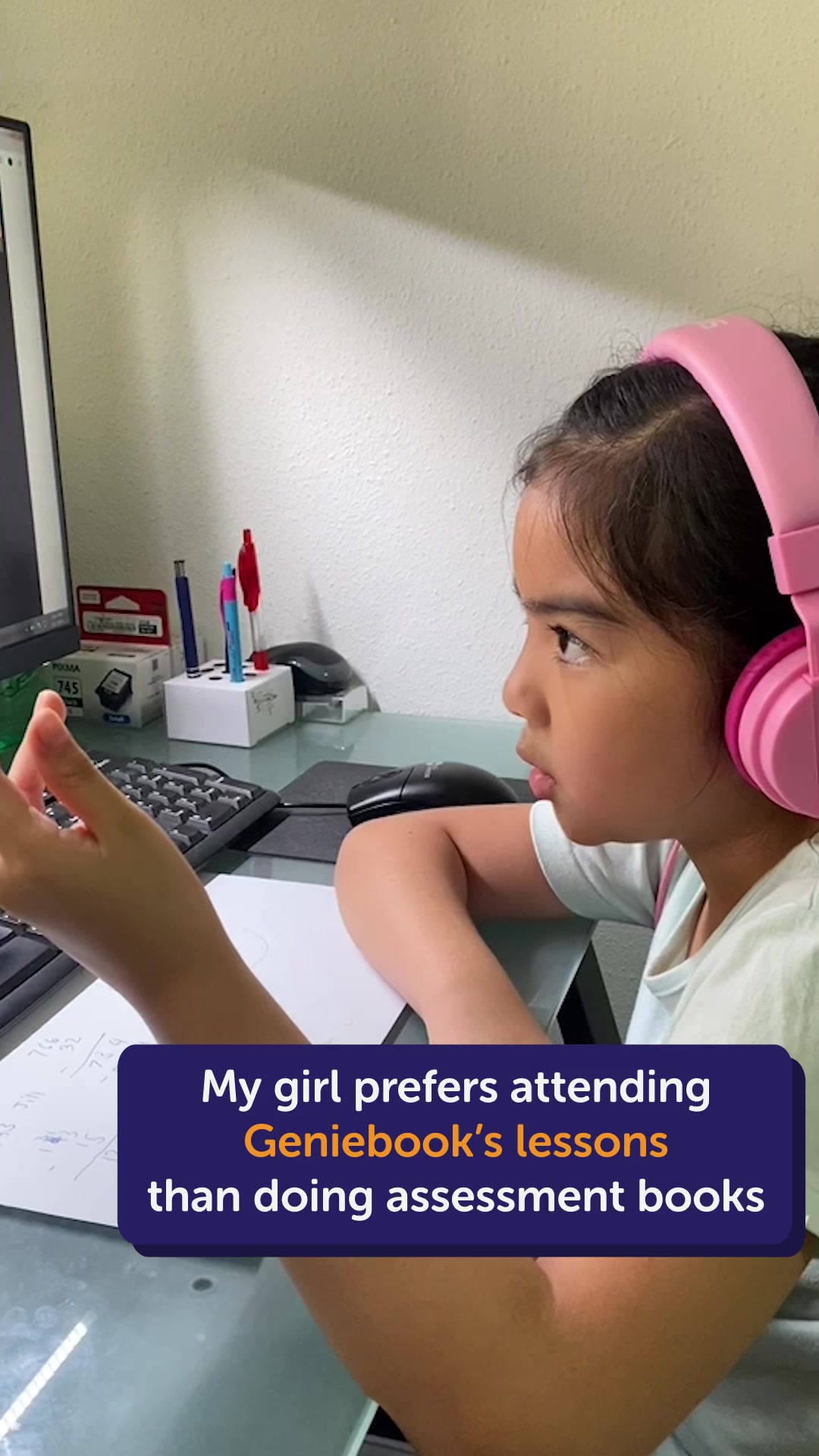 Geniebook Facebook ad: This Parent Tried Every Tuition Option. Then She Found…