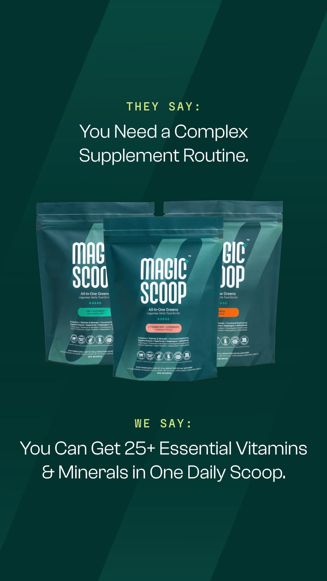 Magic Scoop Facebook ad