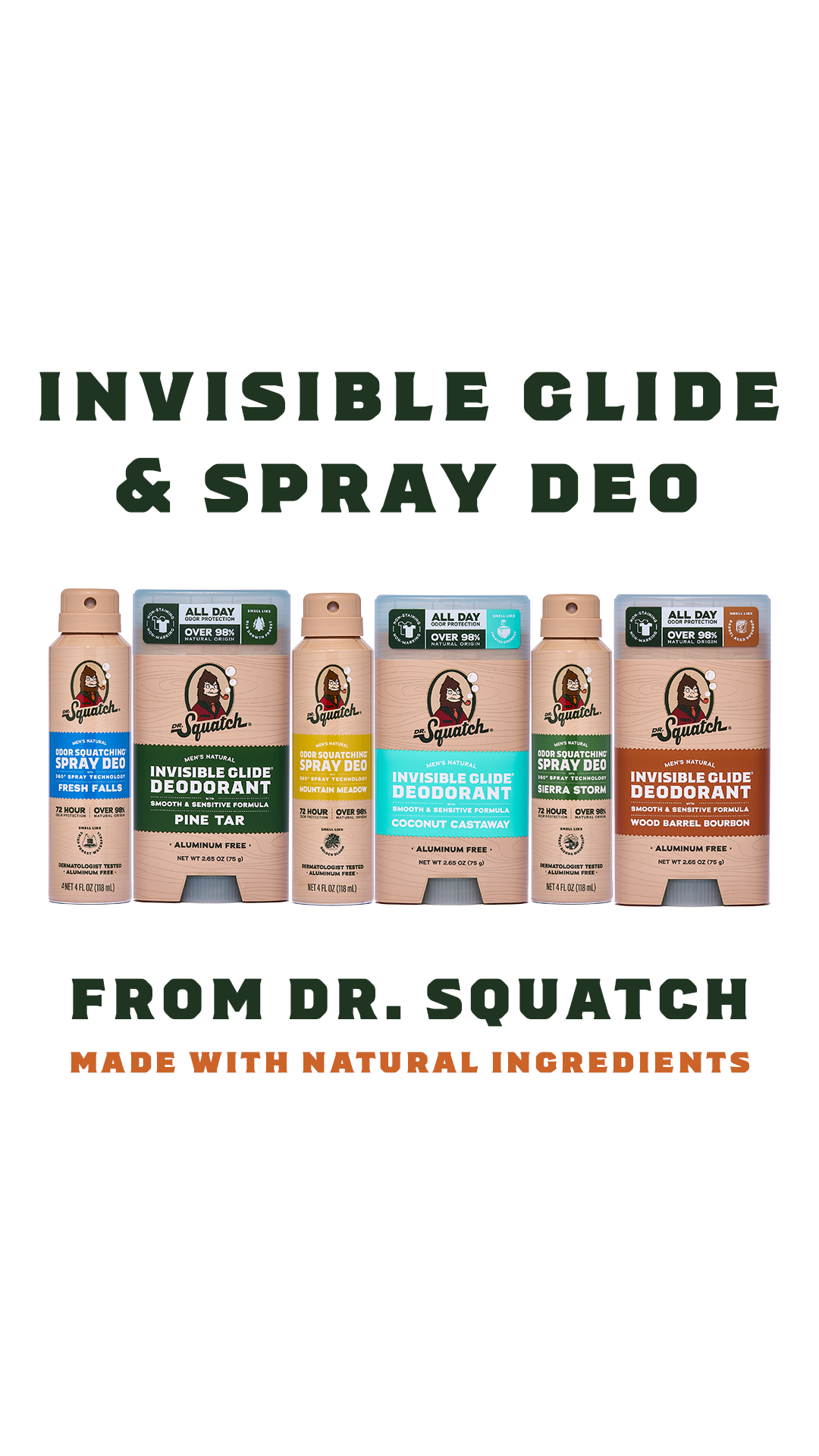 Dr. Squatch Facebook ad