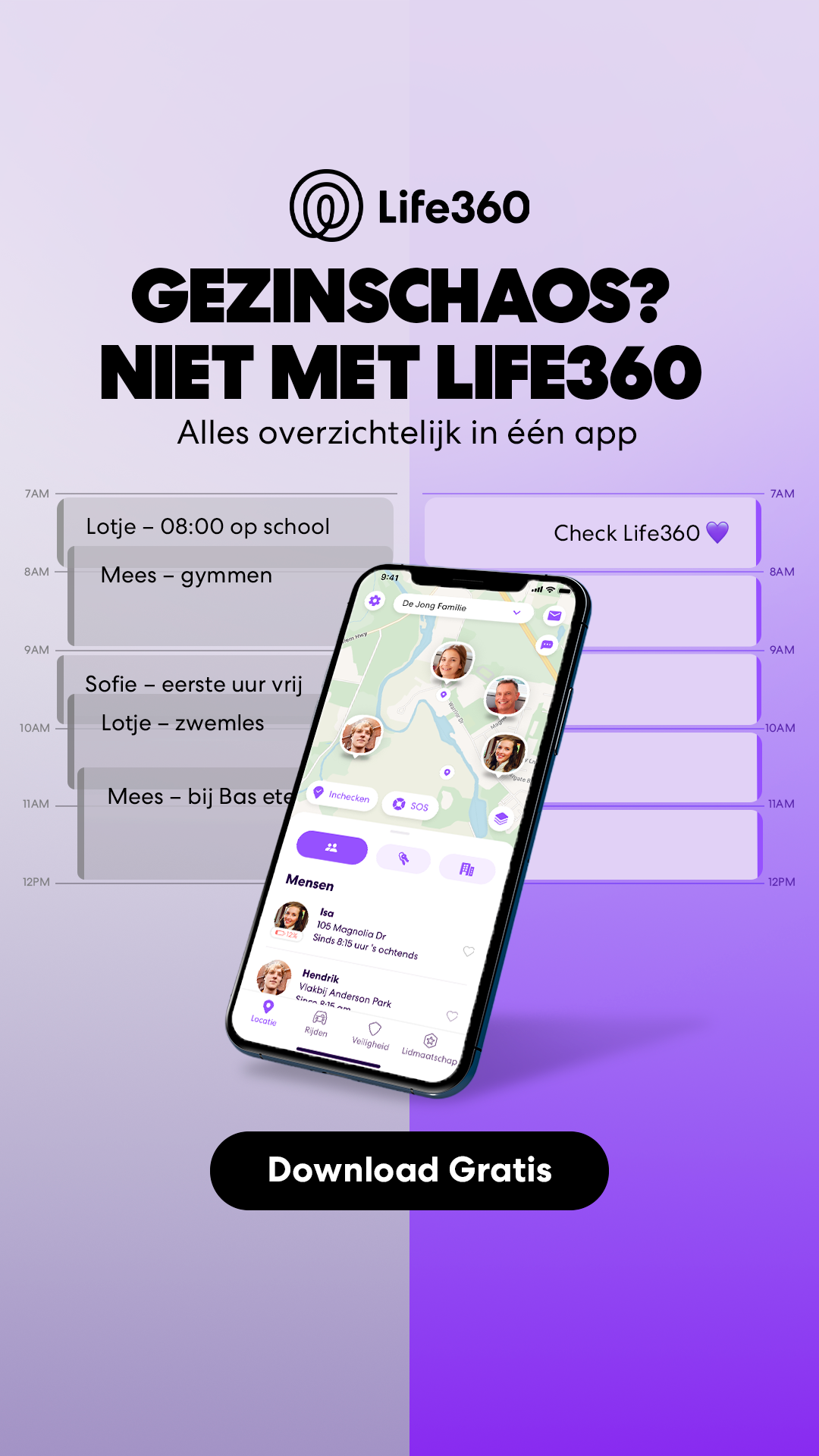 Life360 Facebook ad