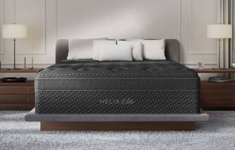 Mancini's Sleepworld Facebook ad: 25% OFF Helix Mattresses