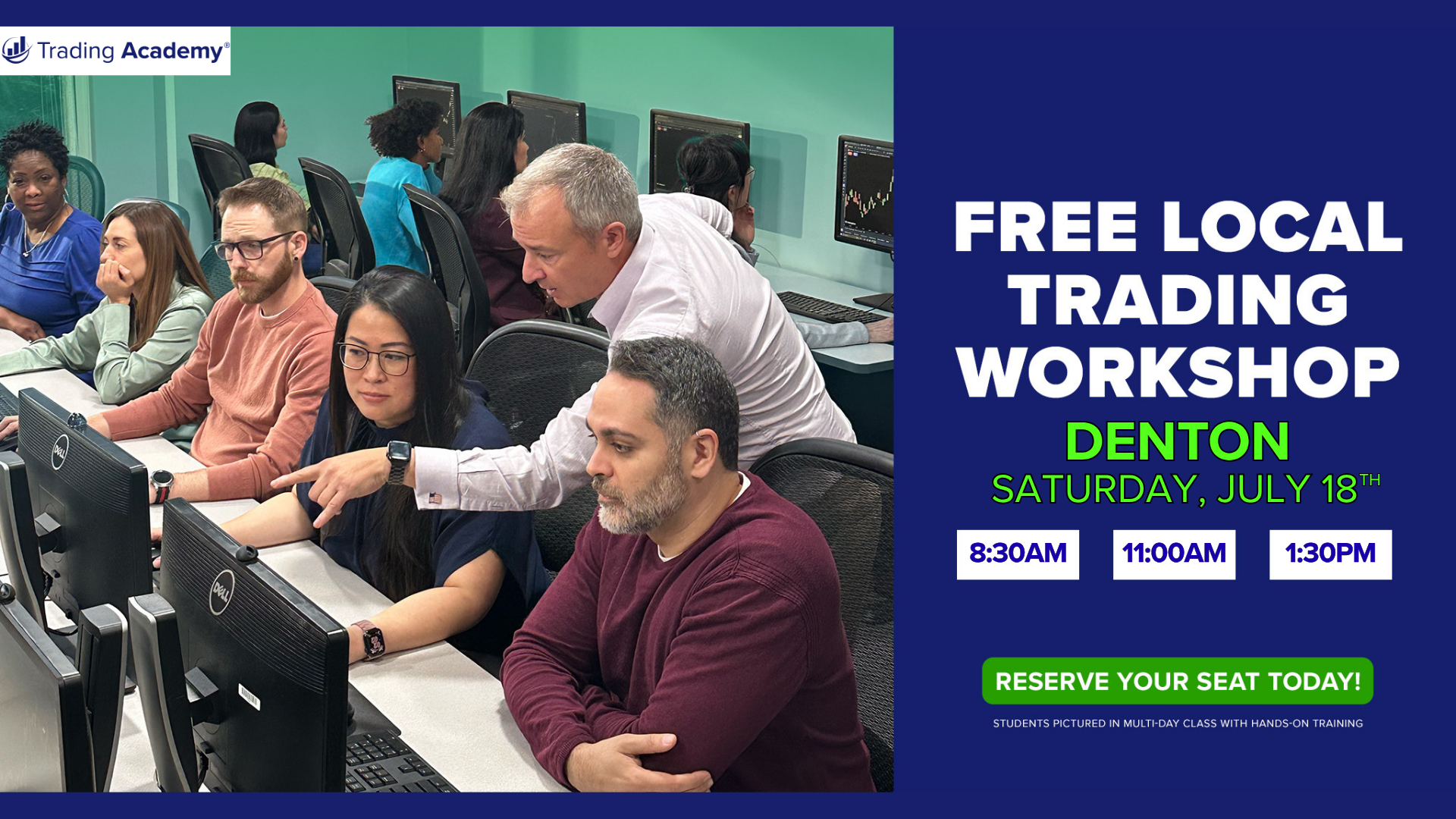 Trading Academy Facebook ad