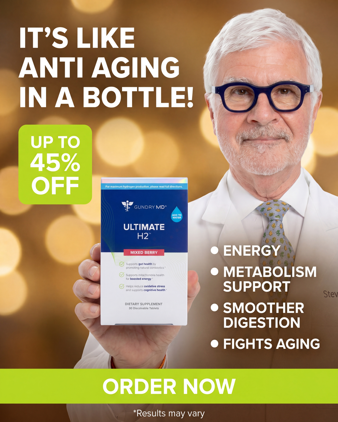 Gundry MD Facebook ad