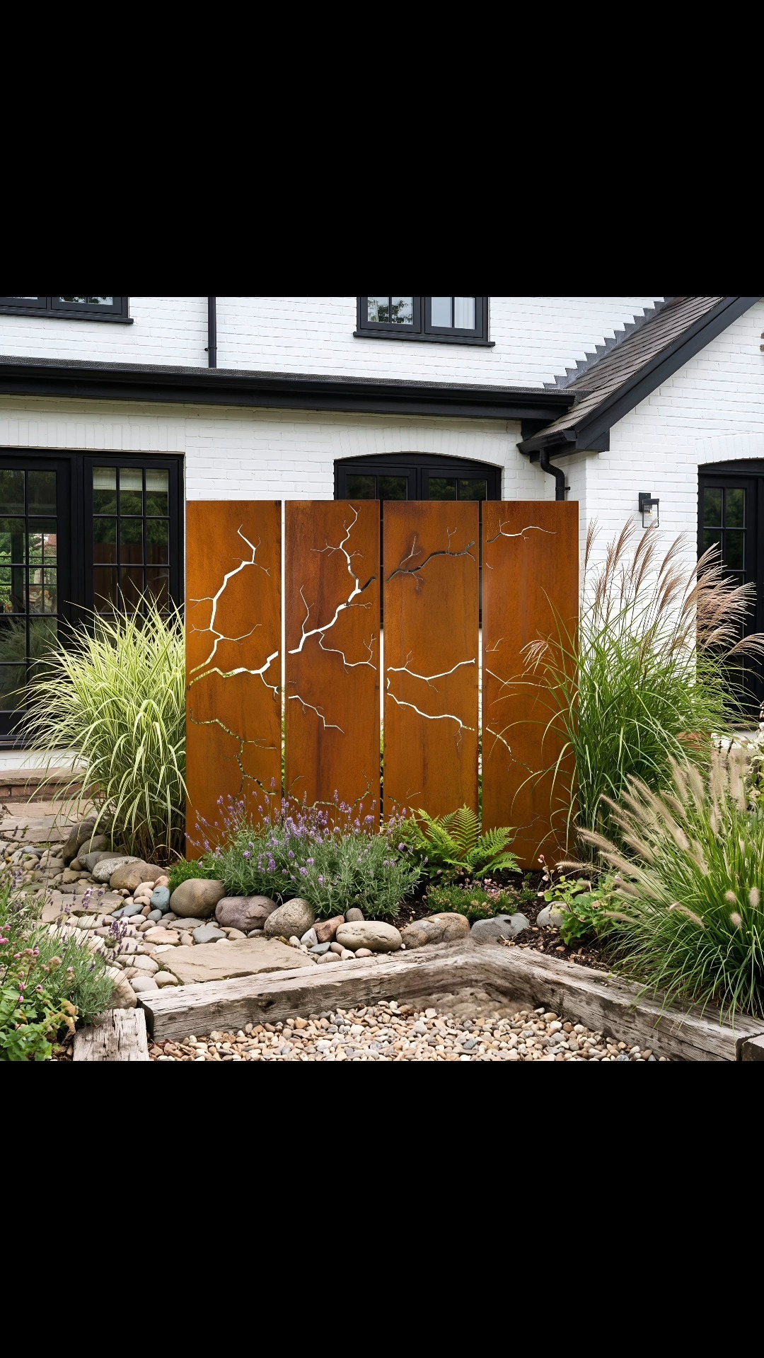 The Metal Art Fever Facebook ad: A private retreat with handcrafted steel art.