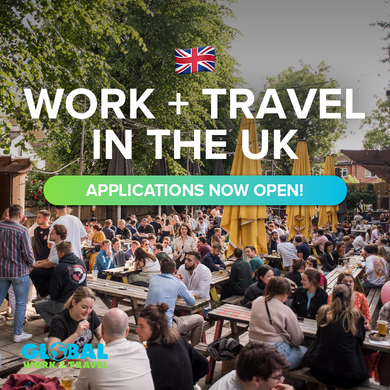 Global Work & Travel Facebook ad