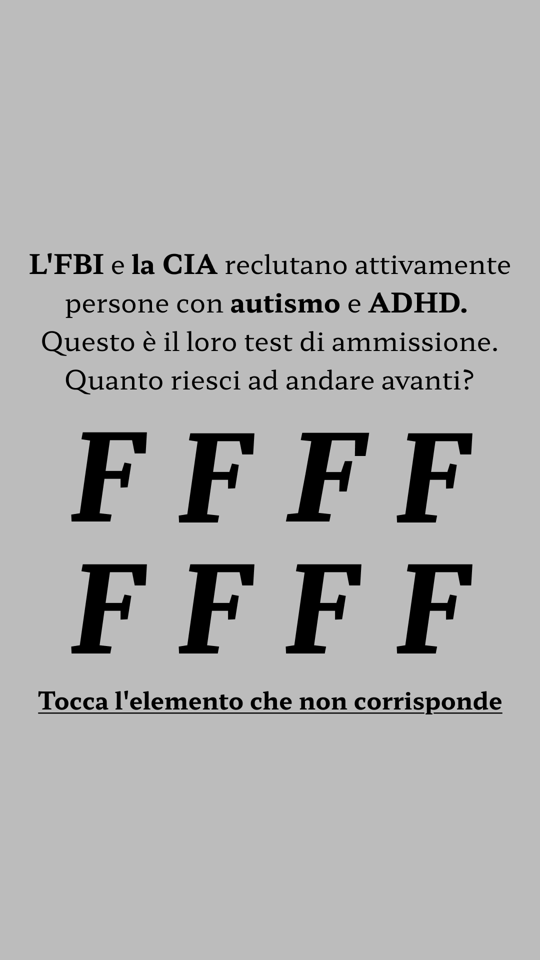 Test de Inteligencia Facebook ad
