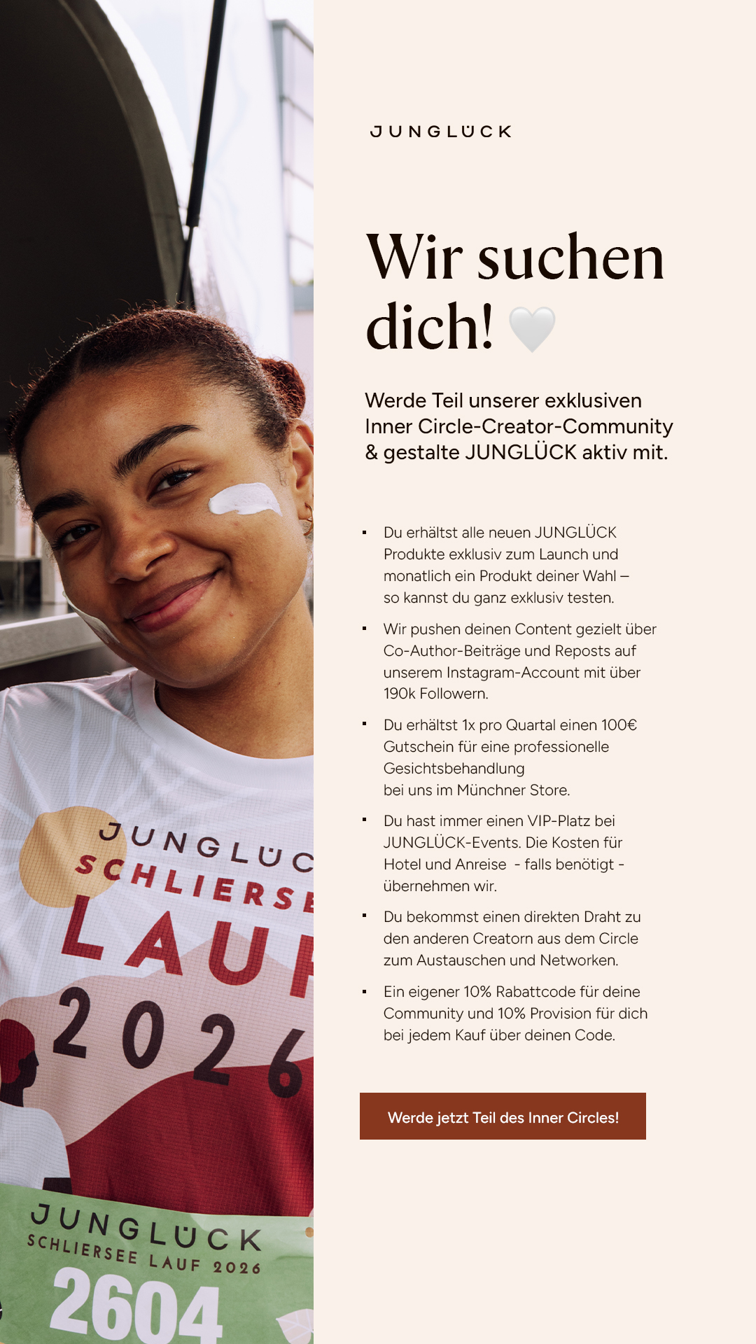 Junglück Facebook ad