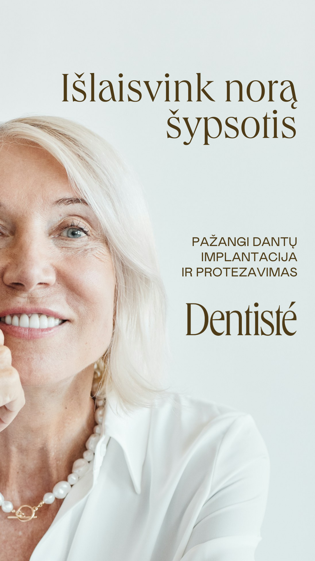 Odontologijos klinika Dentistè Facebook ad
