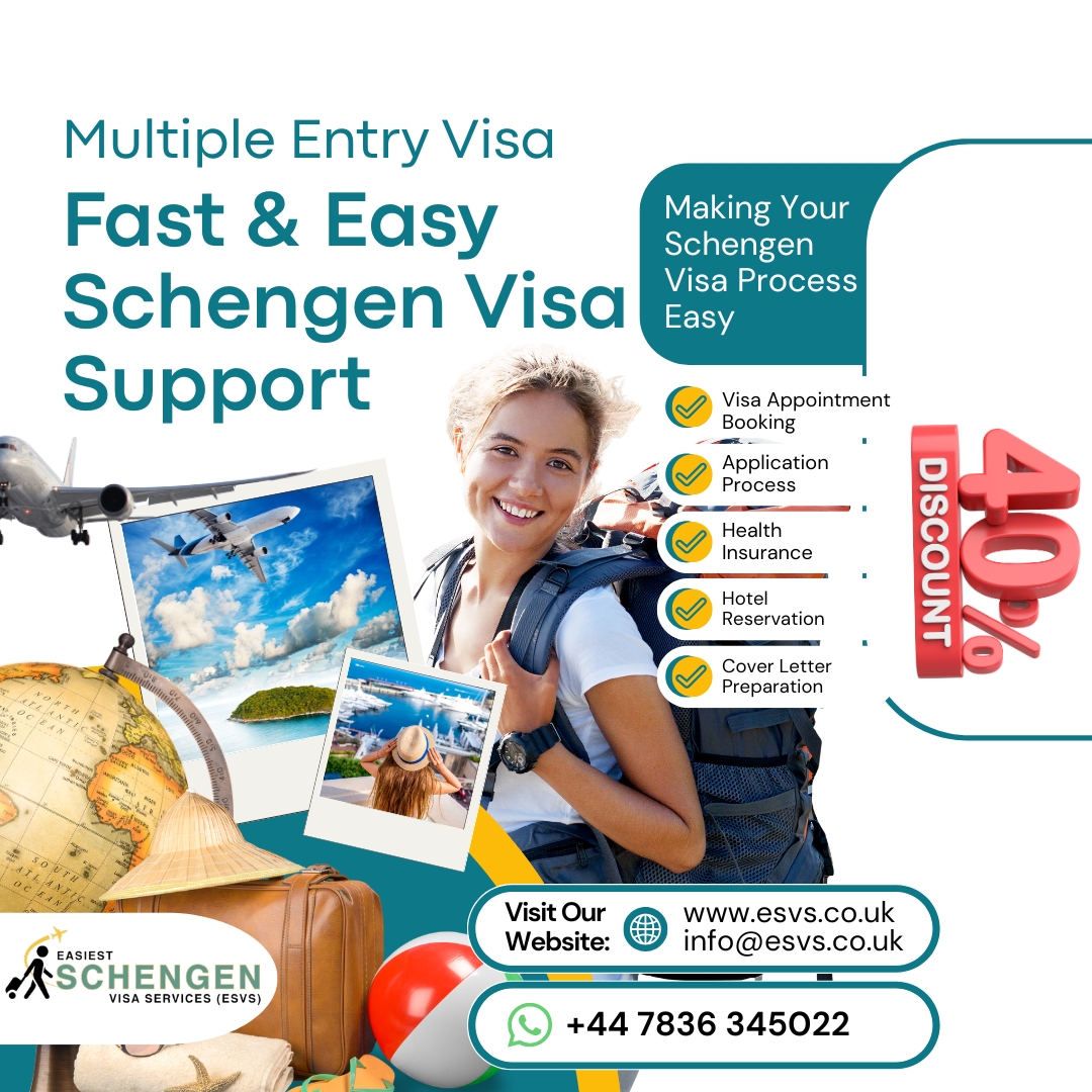 Easiest Schengen Visa Services Facebook ad