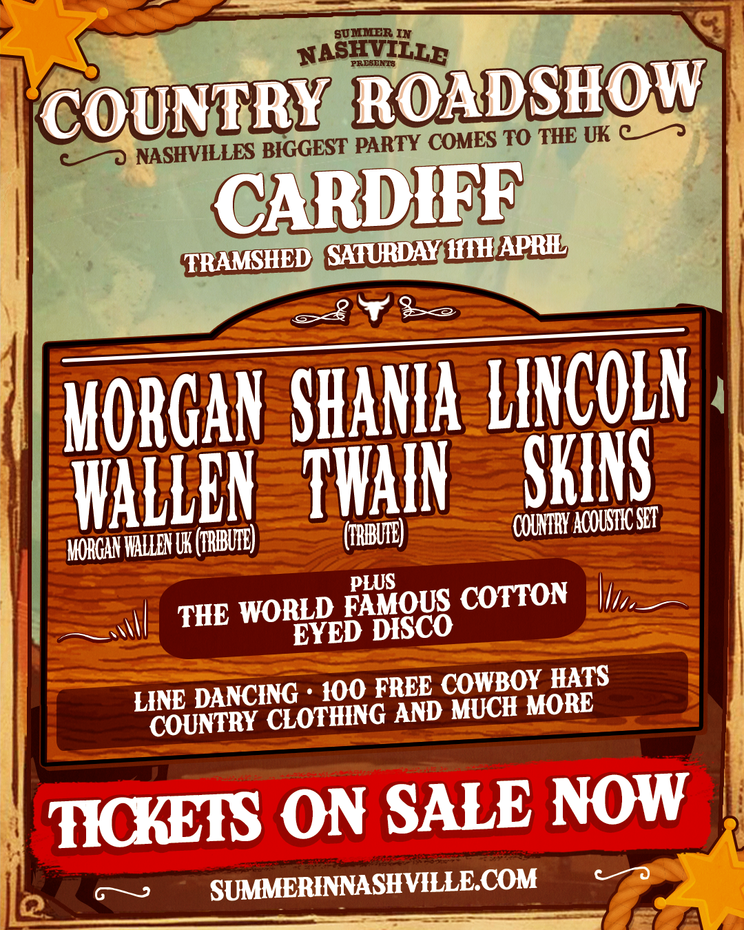 Country Roadshow - Cardiff Facebook ad