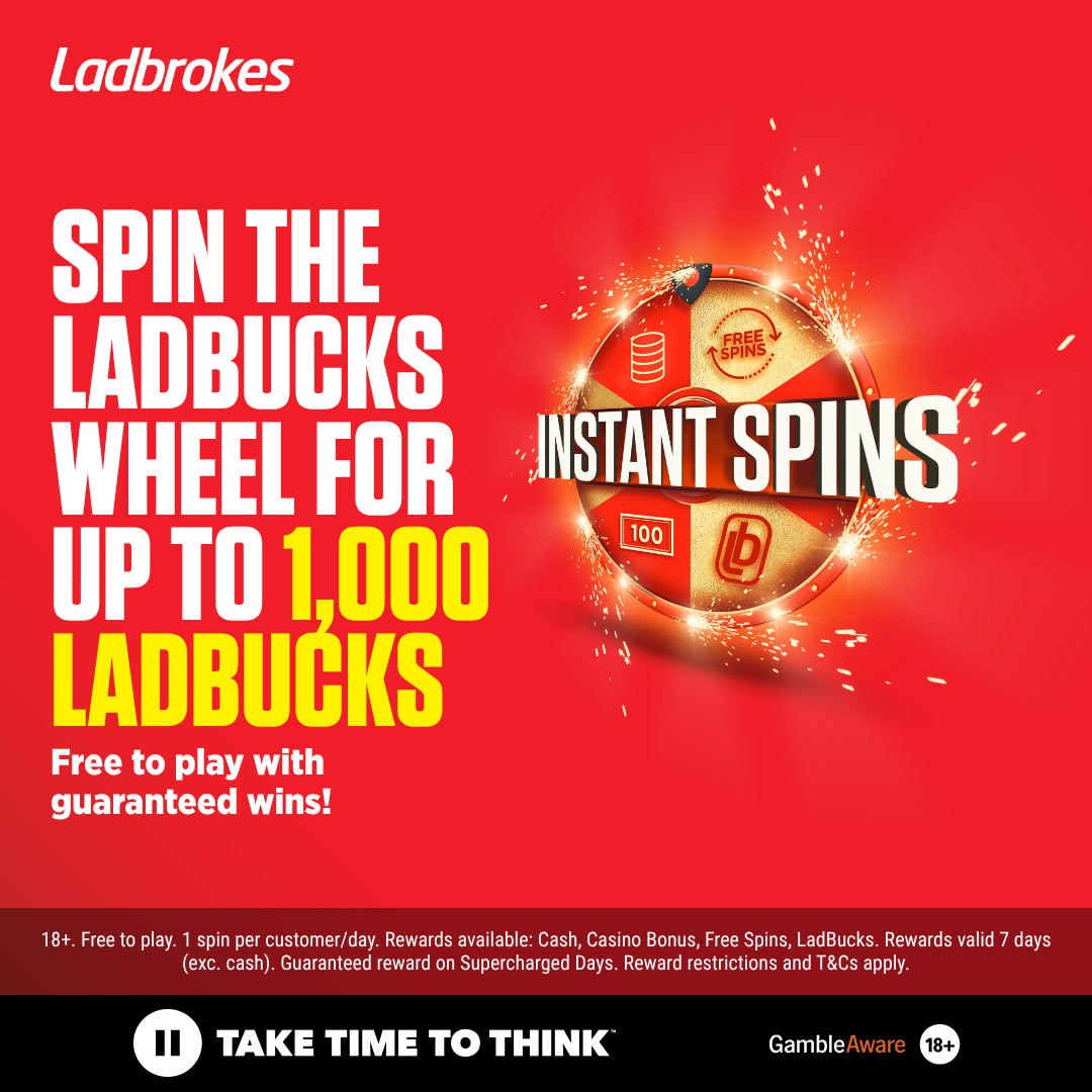 Ladbrokes Facebook ad