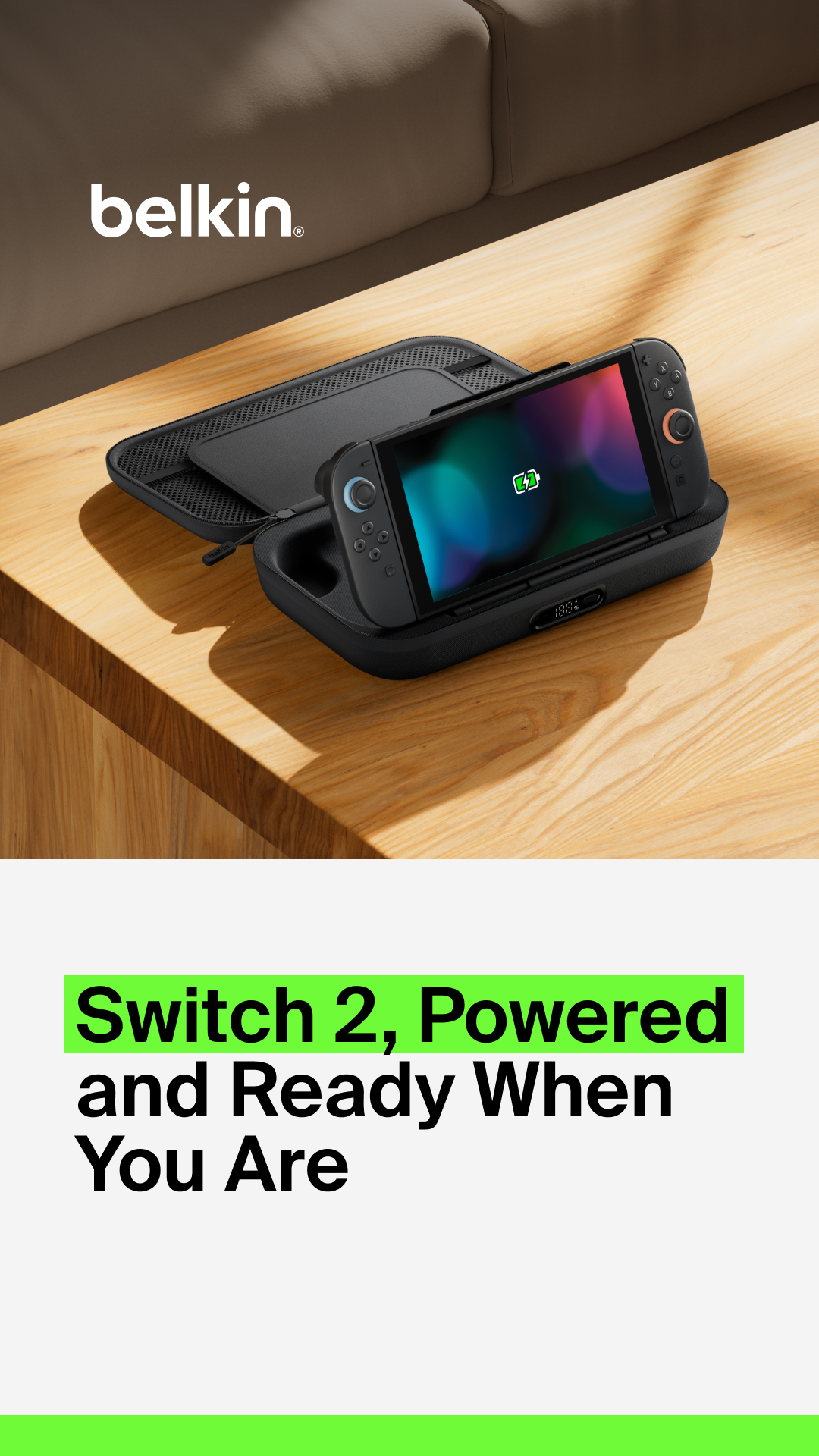 Belkin Facebook ad
