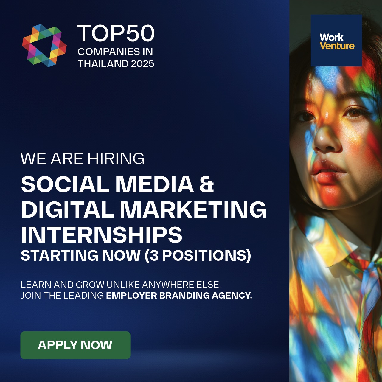 WorkVenture Facebook ad