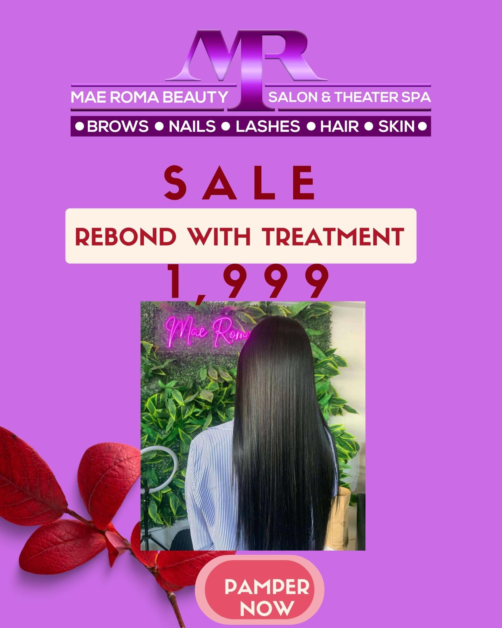 Mae Roma Beauty Salon and Theater Spa - Marbel Facebook ad