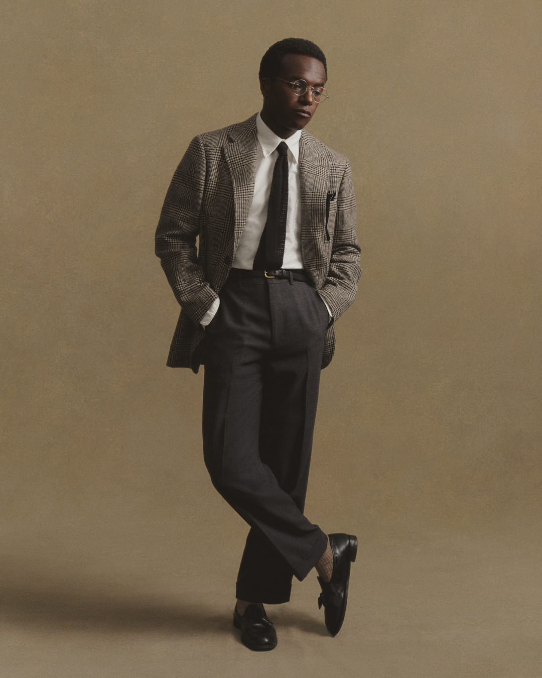 Buck Mason Facebook ad: Angelino Wool Graduate Trouser