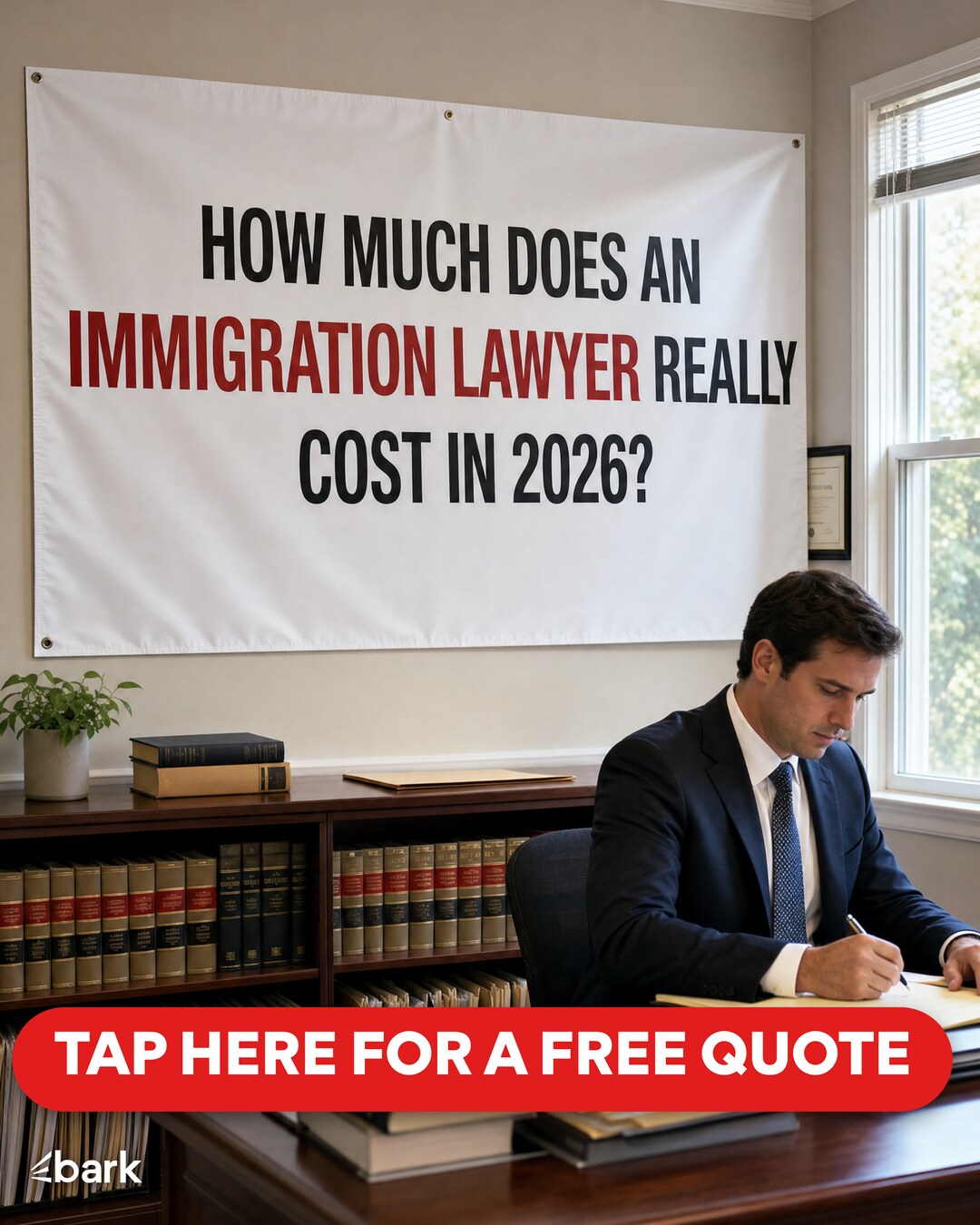 Bark.com Facebook ad: Trusted pros near you