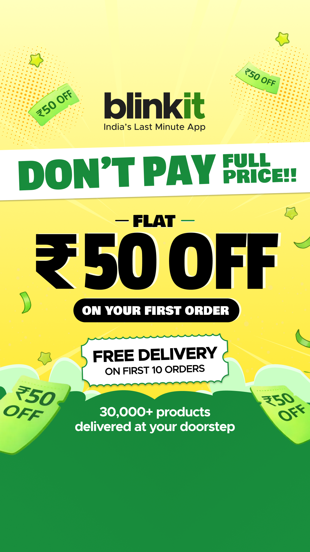 blinkit Facebook ad