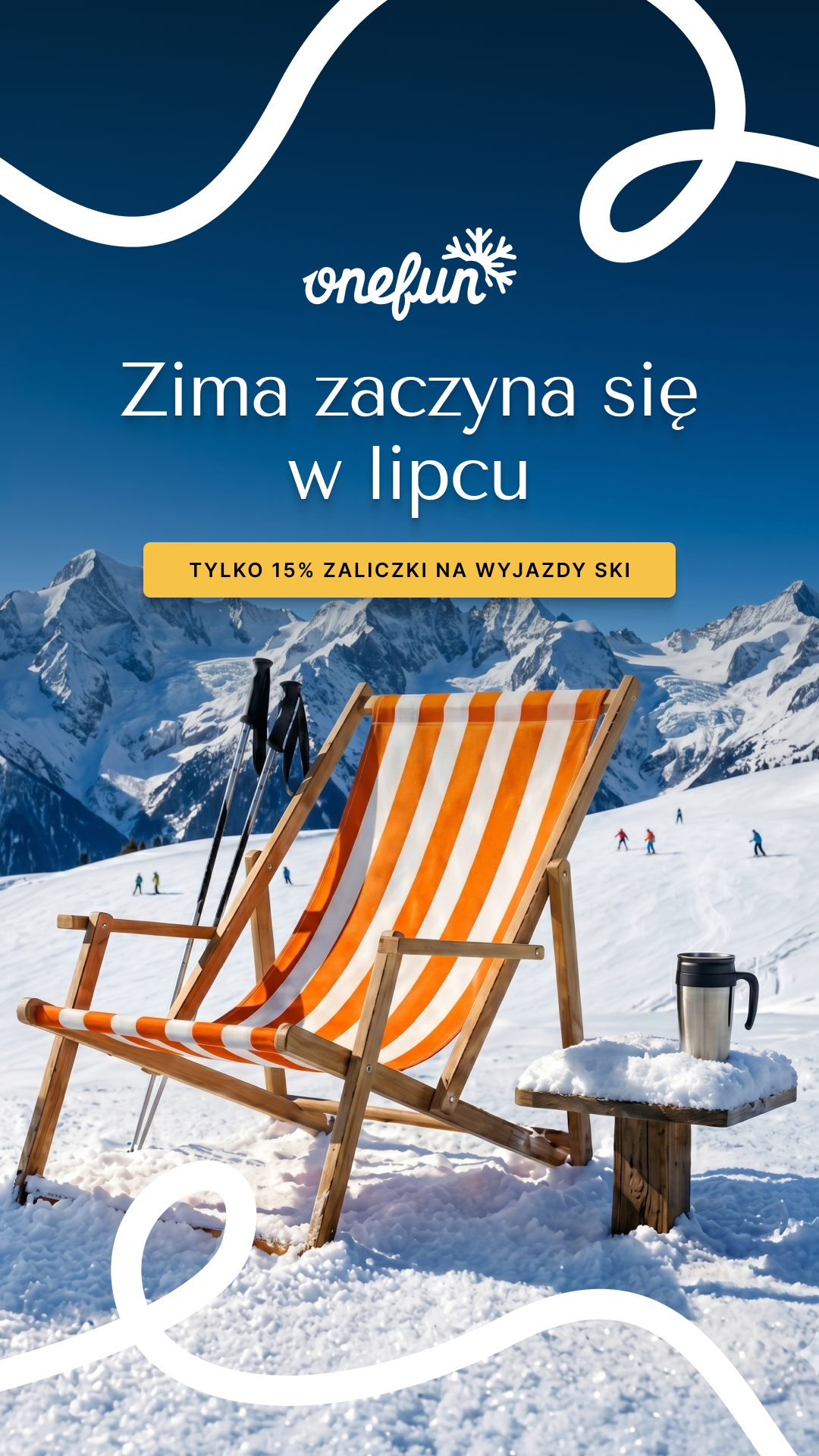 OneFun.pl - wyjazdy i podróże grupowe Facebook ad: Ogarnij wyjazd już teraz!