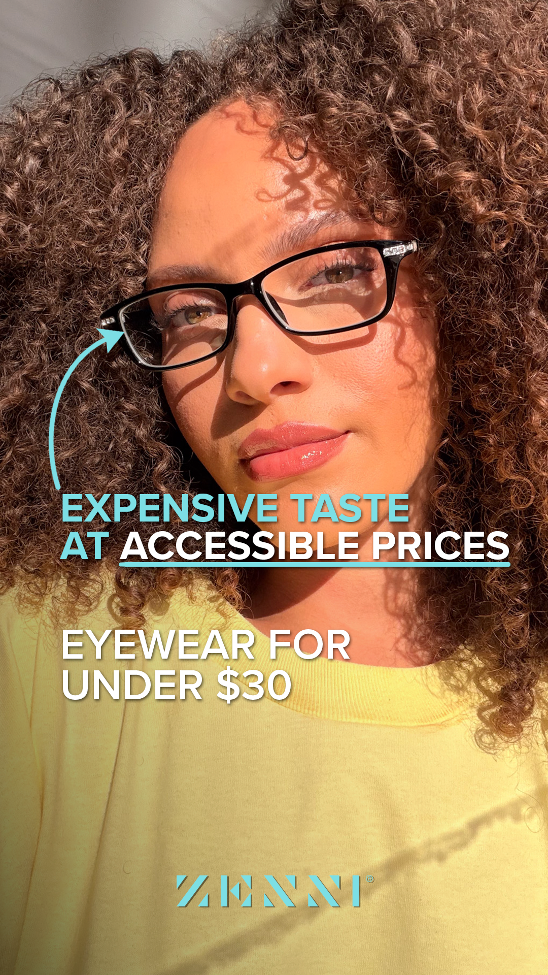 Zenni Optical Facebook ad