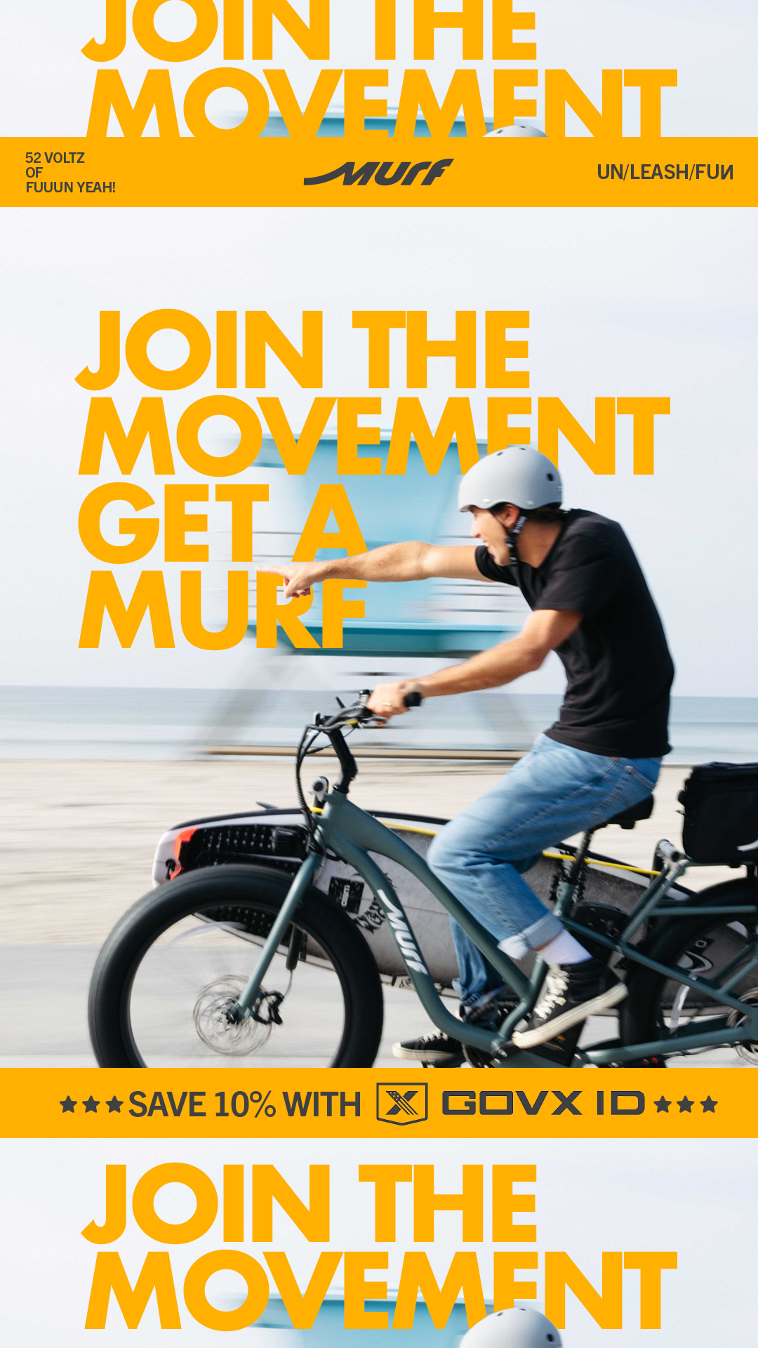 Murf Electric Bikes Facebook ad