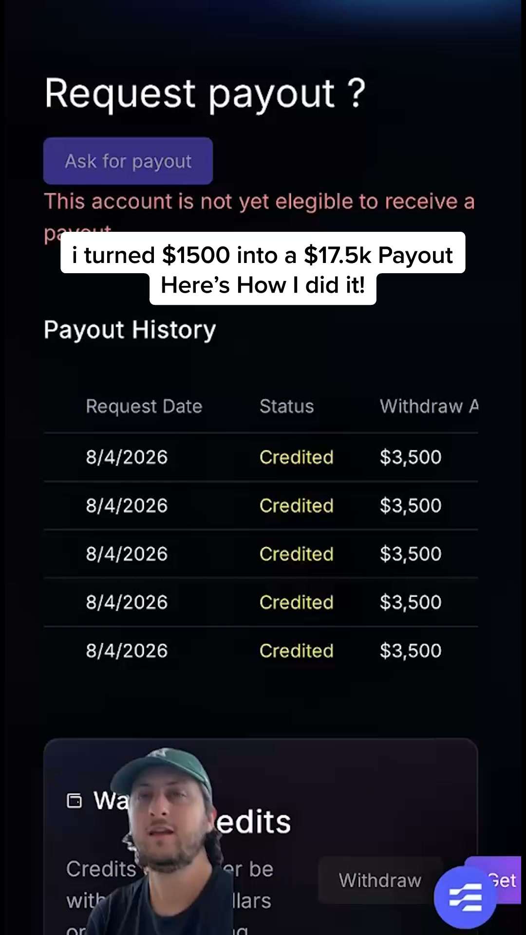 Thestrongtrader Facebook ad: Brand New Account Bundles