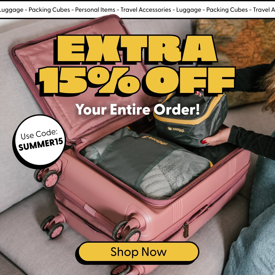 Biaggi Luggage Facebook ad