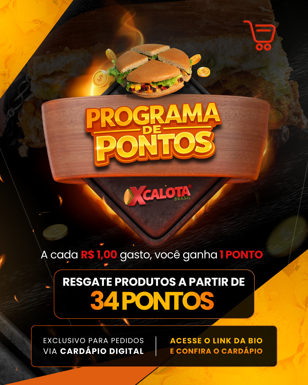 X Calota Sorocaba Facebook ad: SEU PEDIDO AGORA VALE PONTOS!