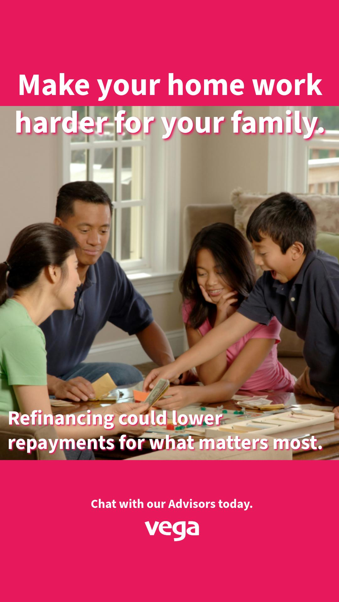 Vega Mortgages Facebook ad
