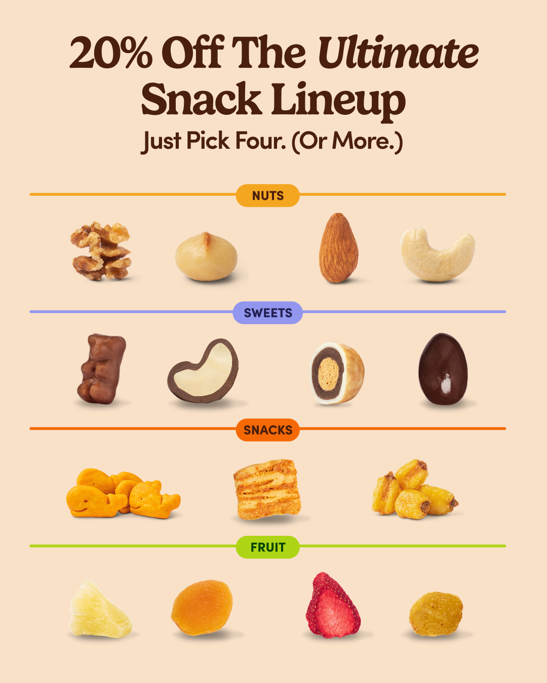 Nuts.com Facebook ad