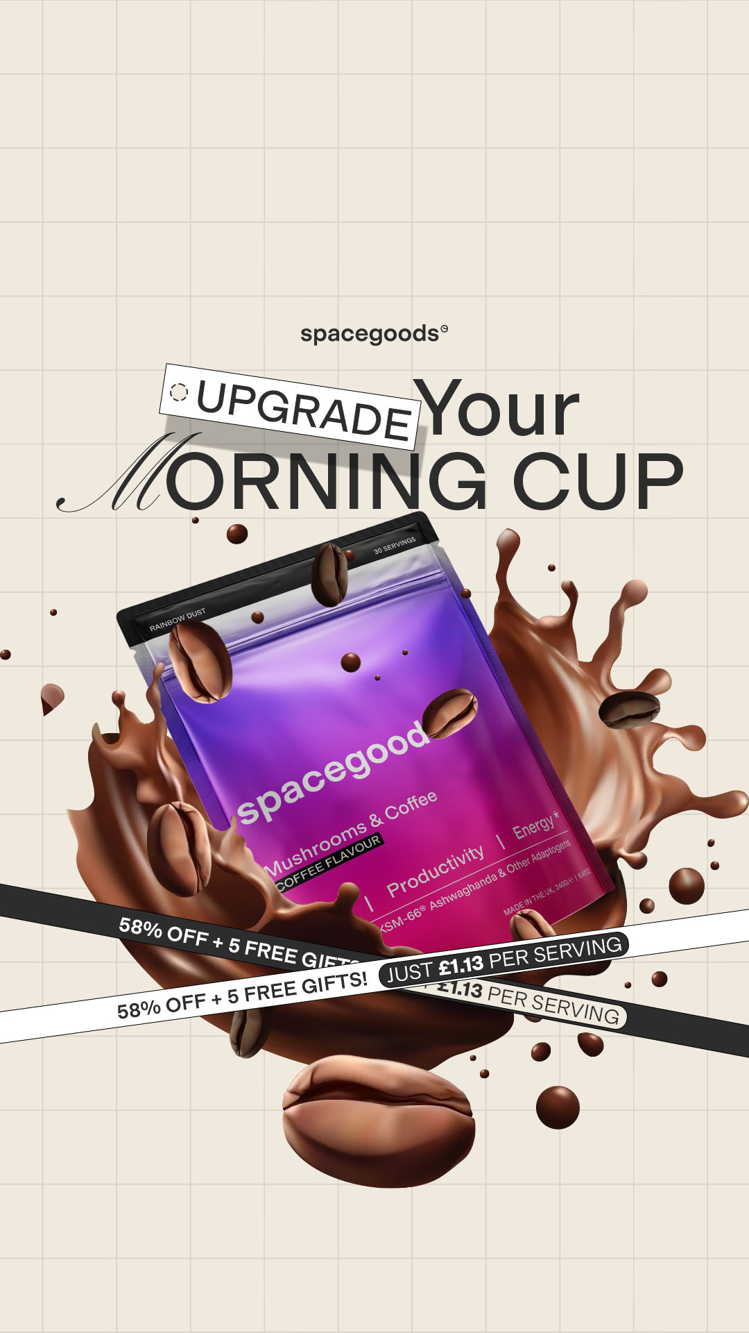 Spacegoods Facebook ad