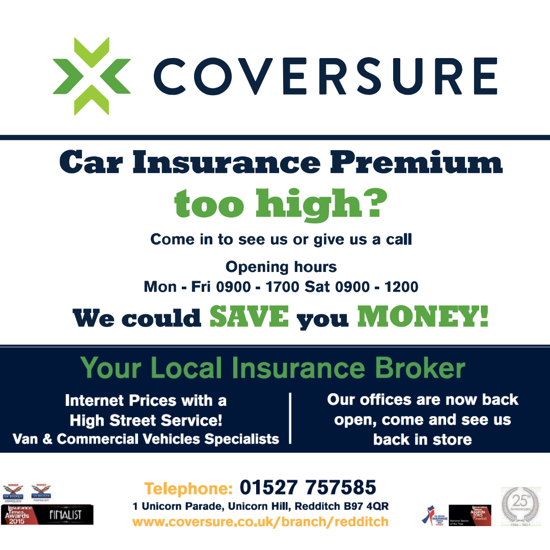 Redditch Advertiser Facebook ad from Apr 20, 2026