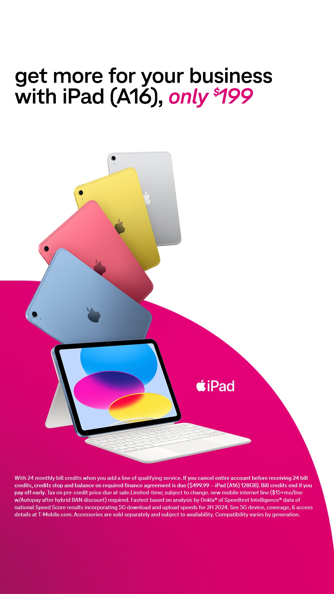 T-Mobile for Business Facebook ad