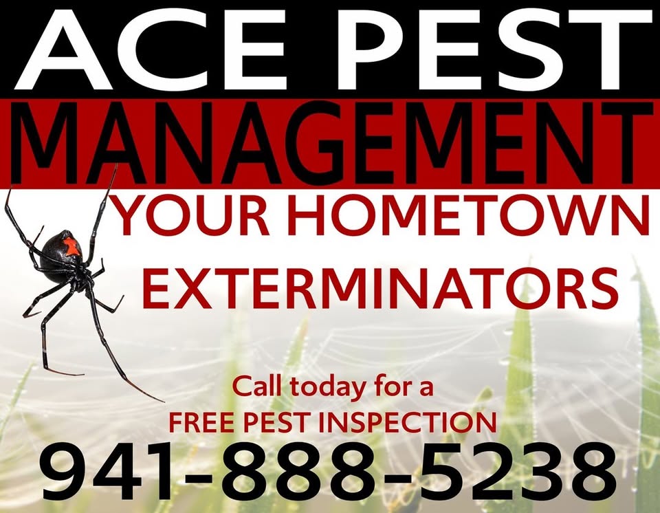 Ace Pest Management Facebook ad: We are a family owned full service Pest…