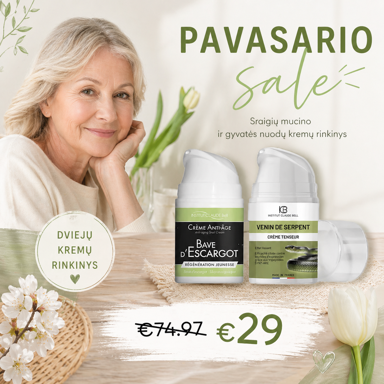 Harmony Plus Lietuva Facebook ad