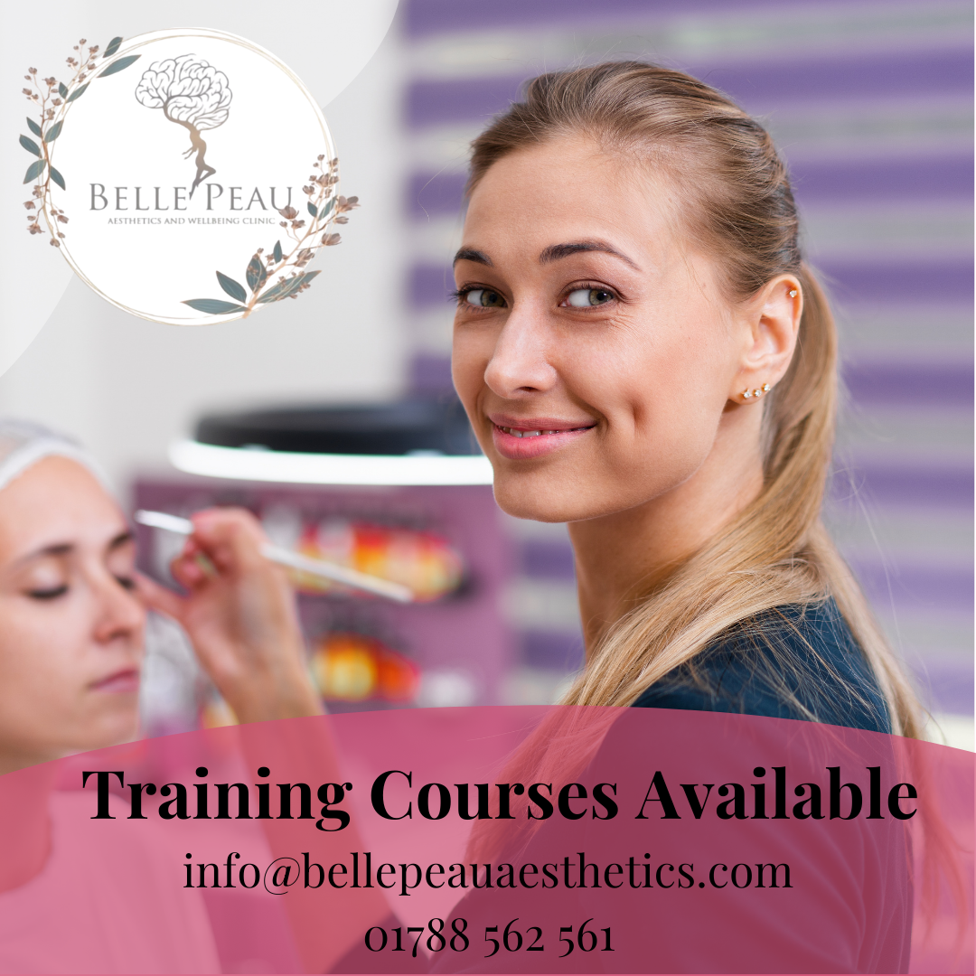 Belle Peau Aesthetics & Wellbeing Clinic Facebook ad: Chat with us